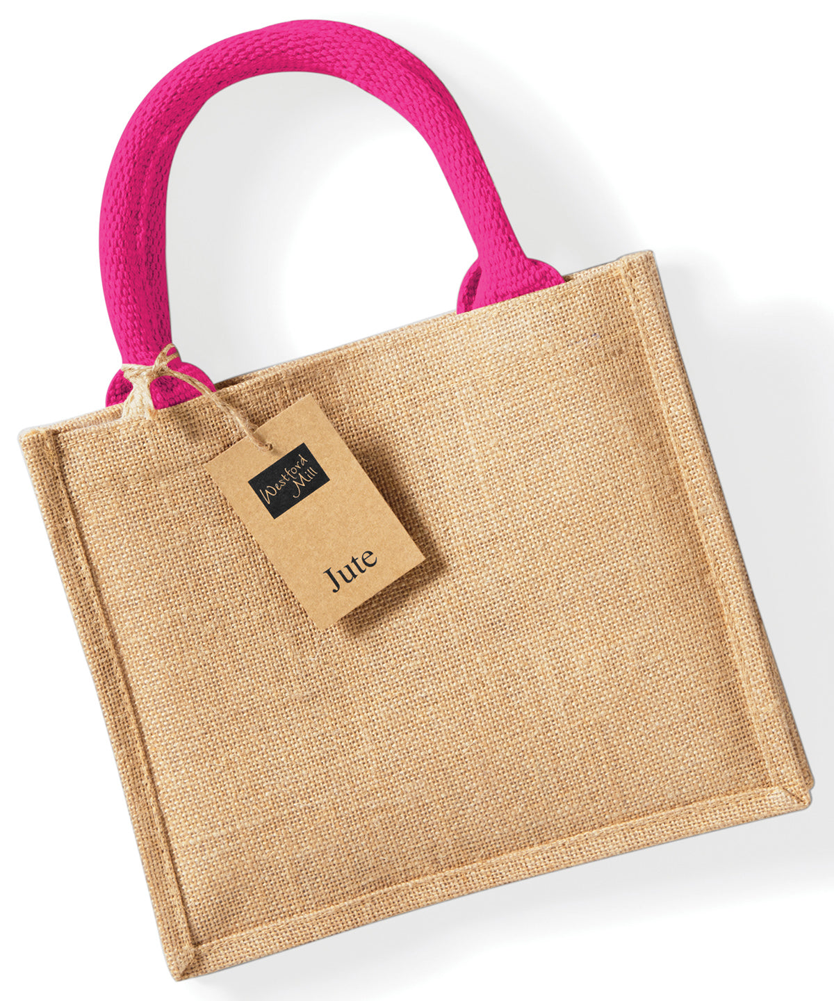 EcoFriendly Westford Mill Jute Mini Gift Bag for Unisex Adults