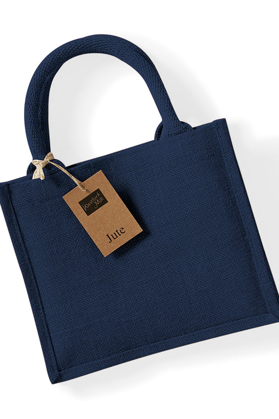 EcoFriendly Westford Mill Jute Mini Gift Bag for Unisex Adults