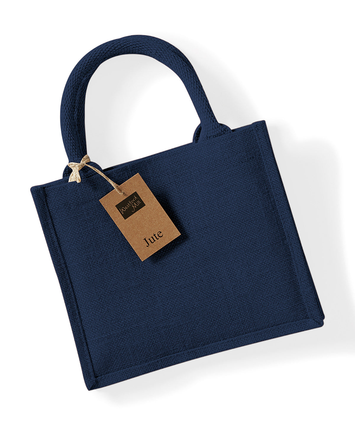 EcoFriendly Westford Mill Jute Mini Gift Bag for Unisex Adults