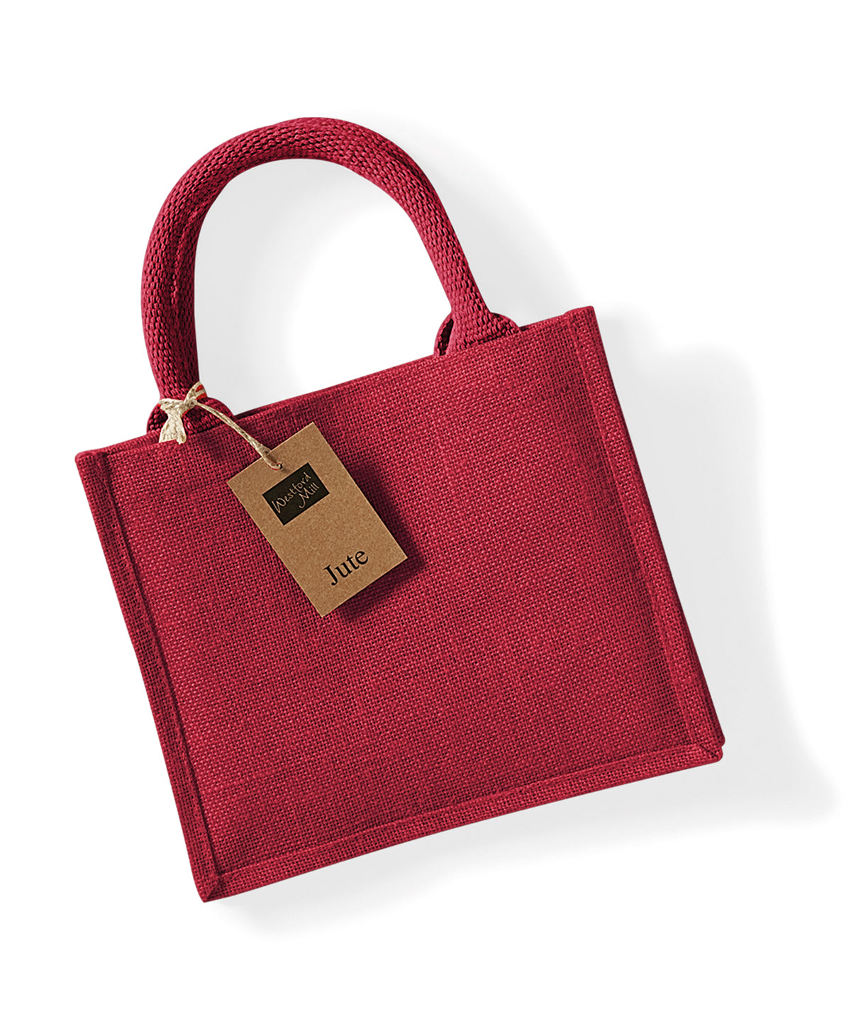 EcoFriendly Westford Mill Jute Mini Gift Bag for Unisex Adults