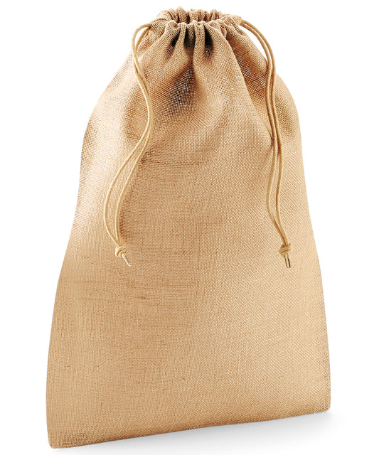 Westford Mill Jute Stuff Bag Set Unisex Adult Luggage Bags