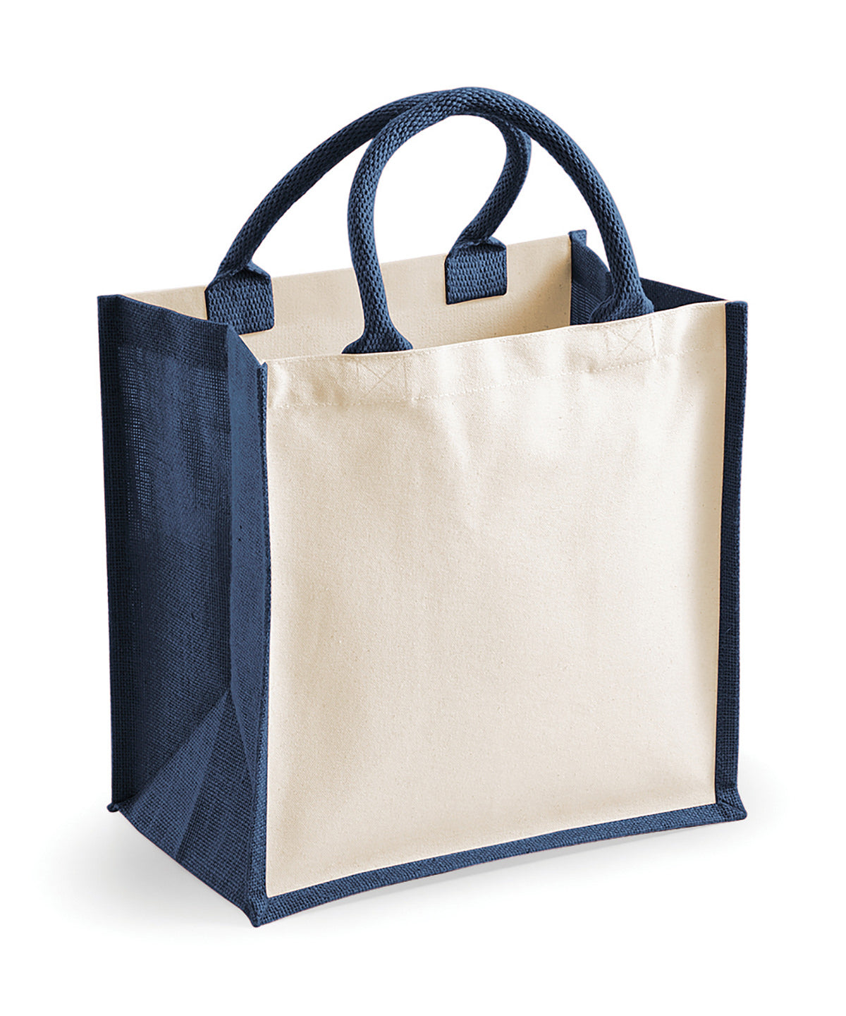 Westford Mill Midi Jute Tote Bag EcoFriendly Stylish