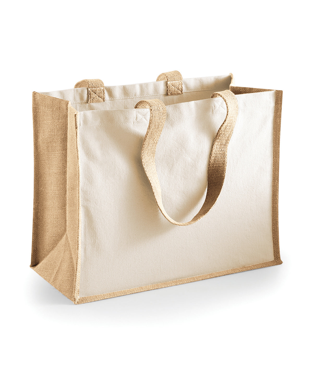 Westford Mill Printers Jute Classic Shopper Bag for Stylish Adults