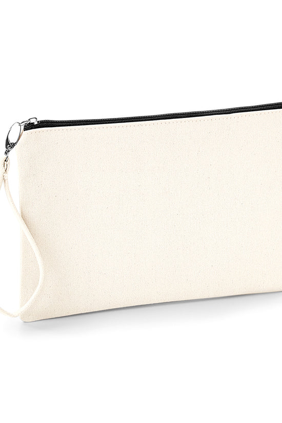 Compact Canvas Wristlet Pouch Bag Unisex Adult Luggage