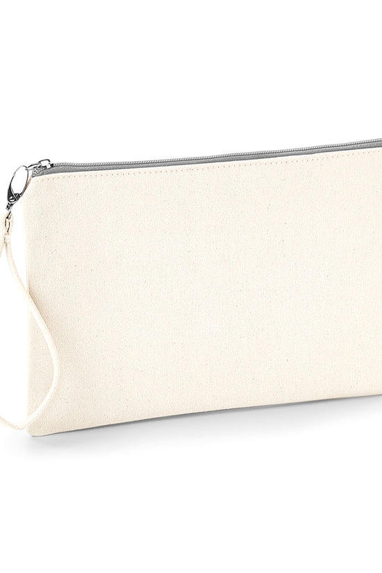 Compact Canvas Wristlet Pouch Bag Unisex Adult Luggage