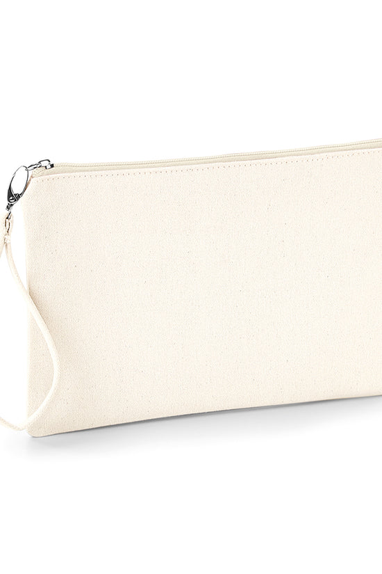 Compact Canvas Wristlet Pouch Bag Unisex Adult Luggage