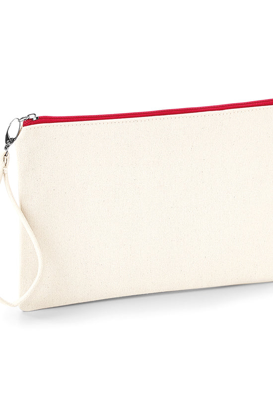 Compact Canvas Wristlet Pouch Bag Unisex Adult Luggage