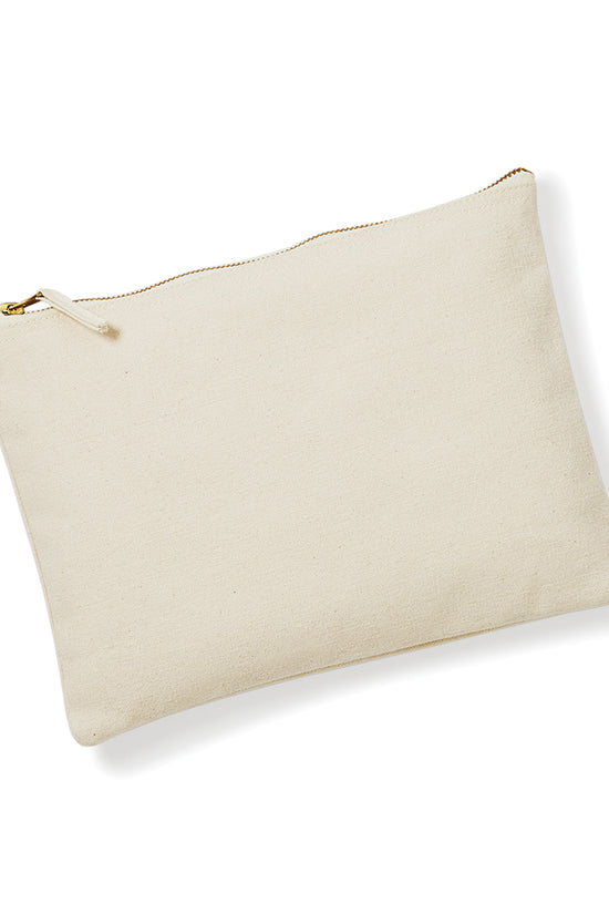 Westford Mill Canvas Accessory Pouch Ideal Bag for Print Embroidery