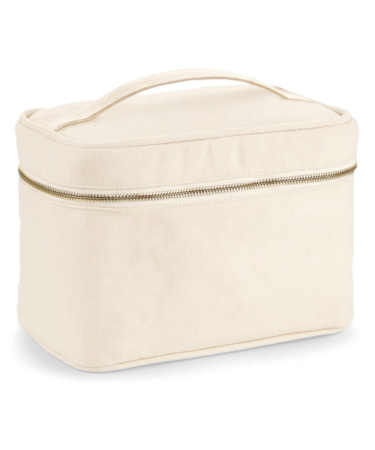 Westford Mill Canvas Vanity Case Bag for Unisex Adults