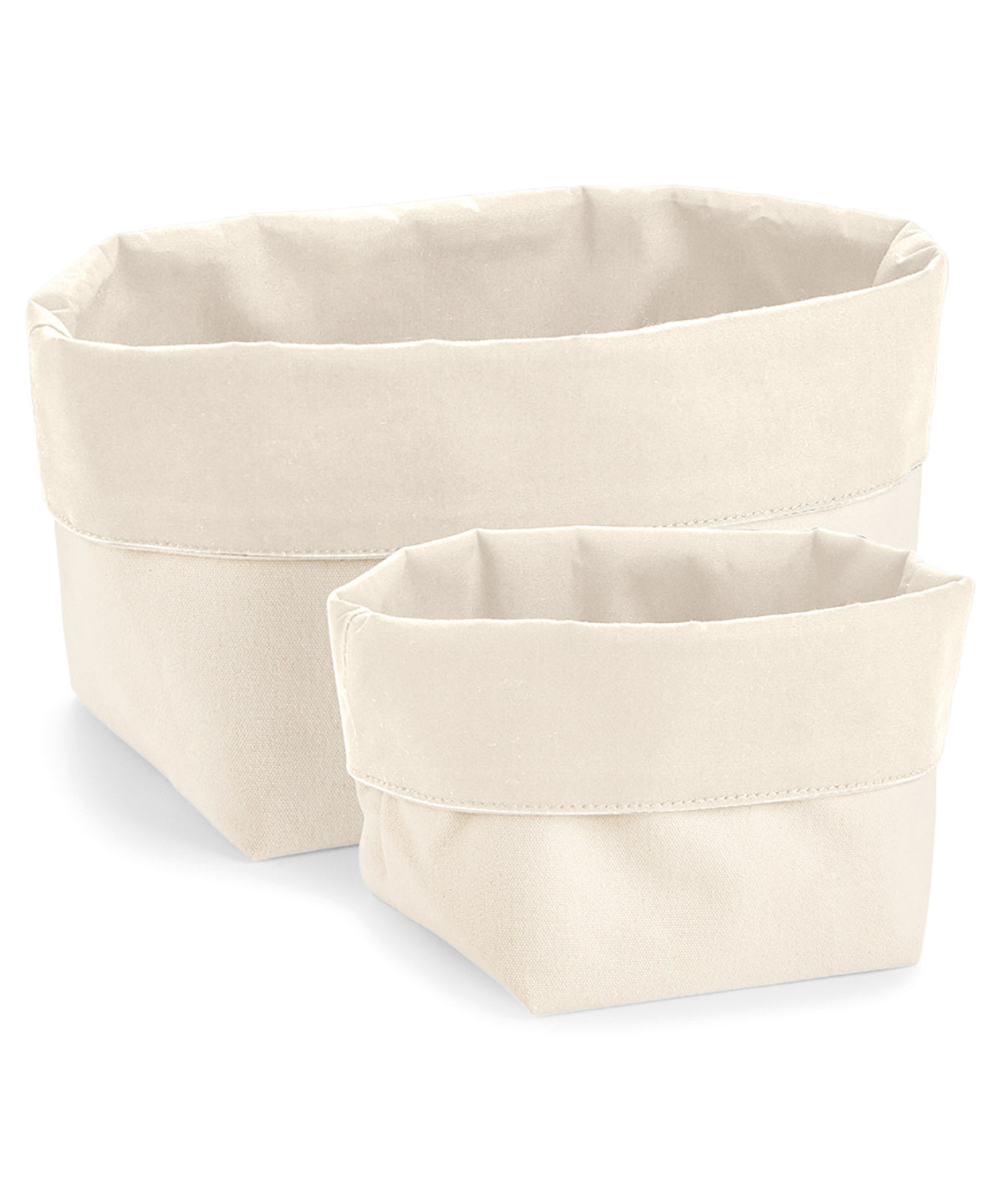 Westford Mill Reversible Canvas Organiser Bags Unisex Adult Luggage