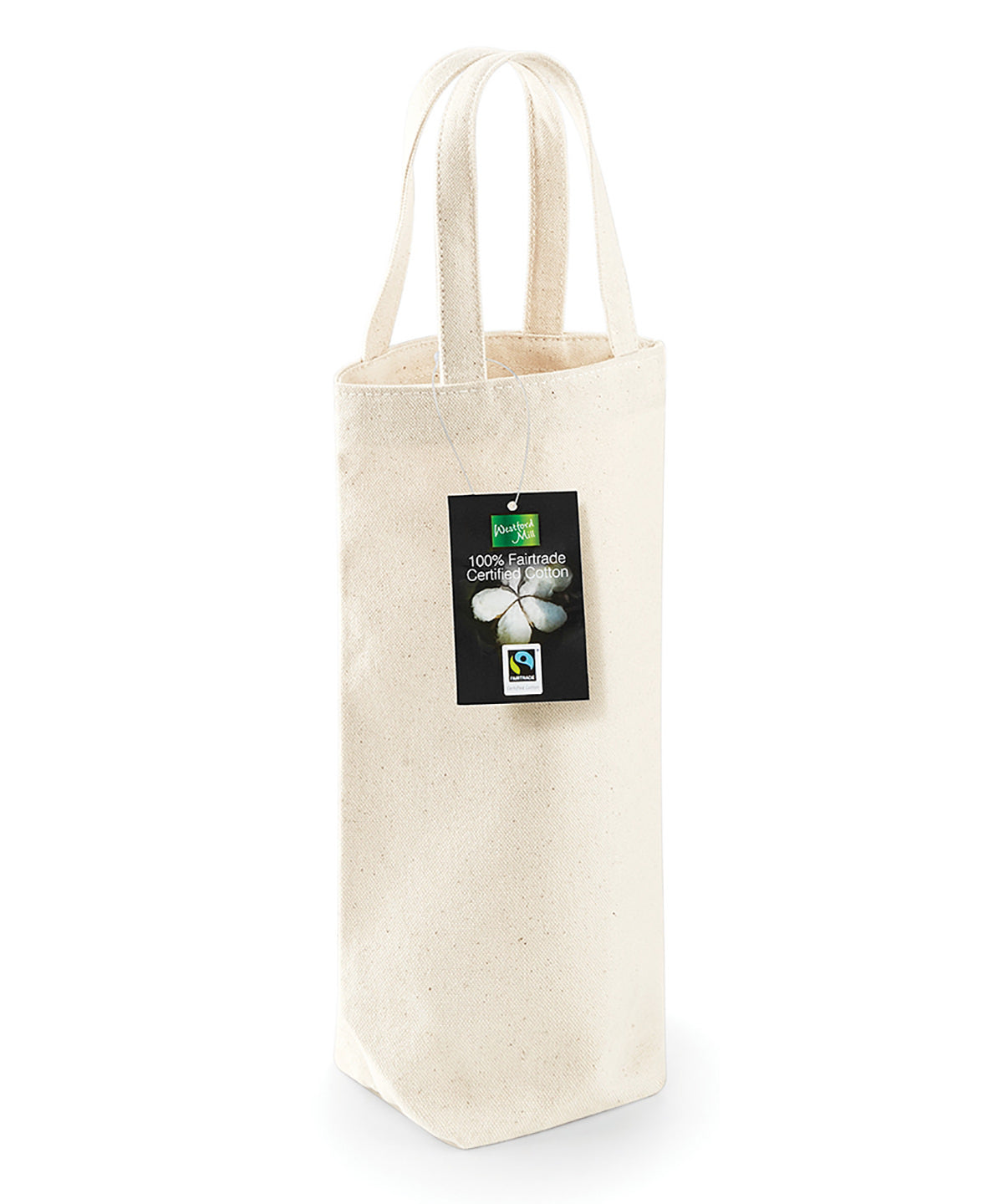 Westford Mill Fairtrade Cotton Bottle Bag Sustainable and Stylish