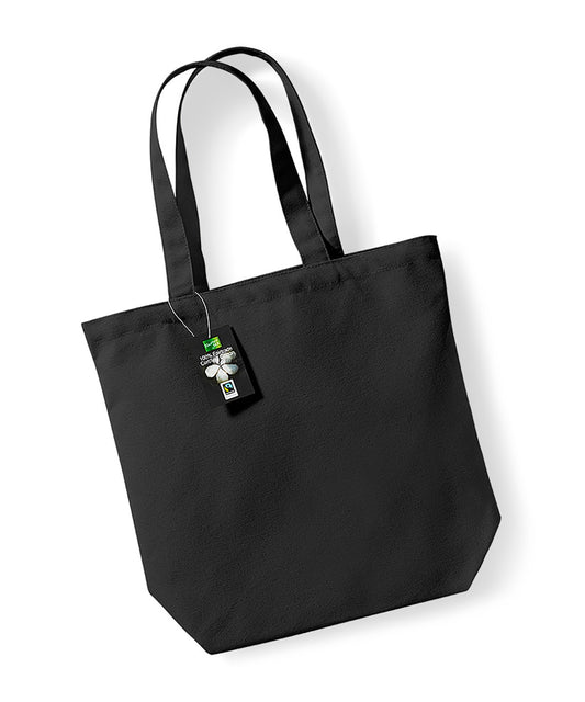 Westford Mill Fairtrade Cotton Camden Shopper Bag Unisex Adult Luggage