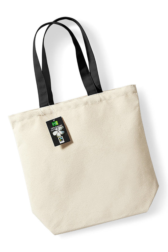 Westford Mill Fairtrade Cotton Camden Shopper Bag Unisex Adult Luggage