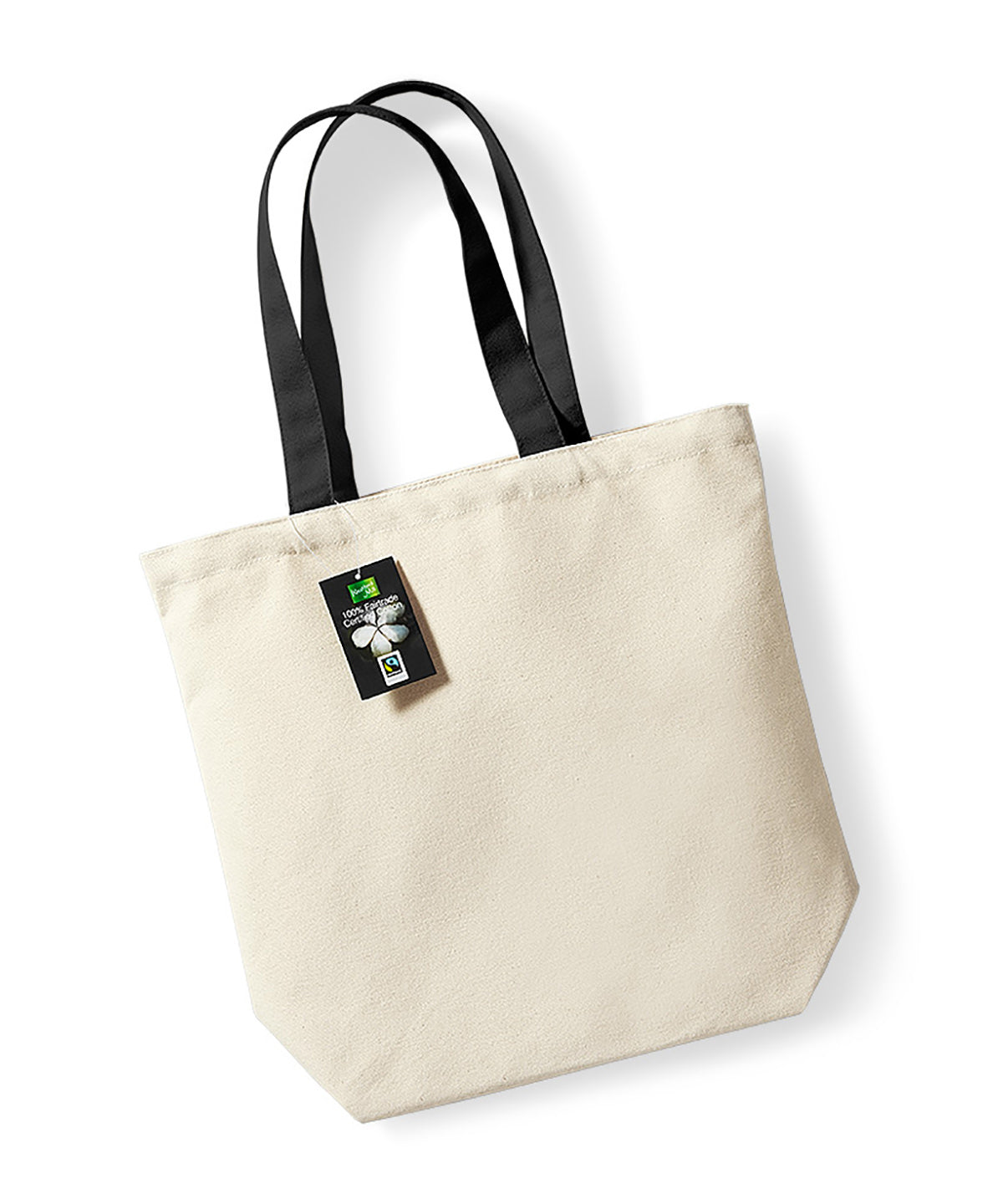 Westford Mill Fairtrade Cotton Camden Shopper Bag Unisex Adult Luggage