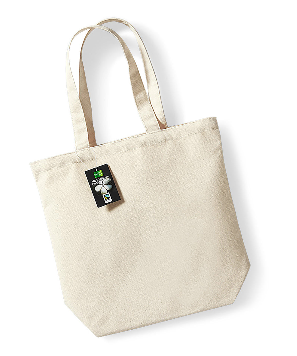 Westford Mill Fairtrade Cotton Camden Shopper Bag Unisex Adult Luggage