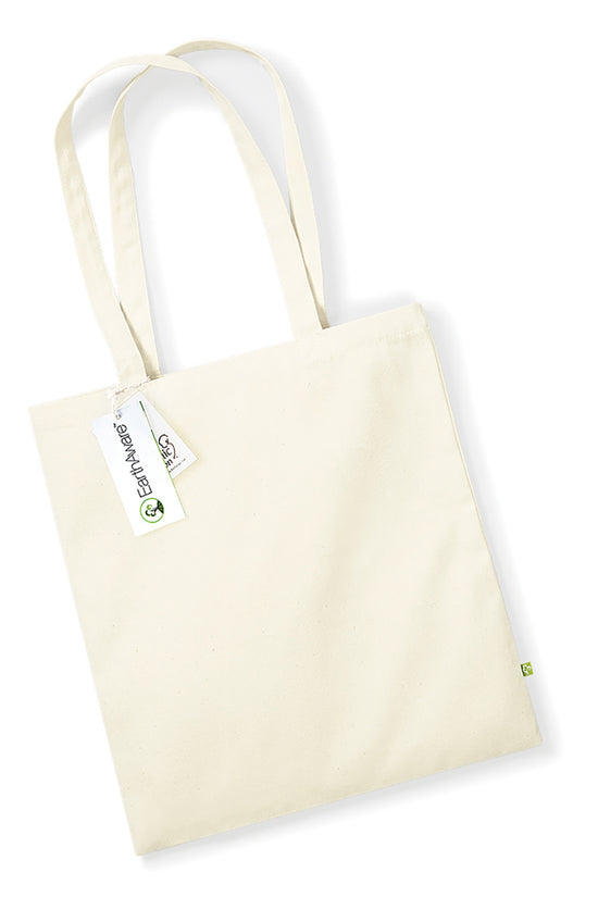 Westford Mill EarthAware Organic Bag for Life Premium Organic Cotton Unisex Bag