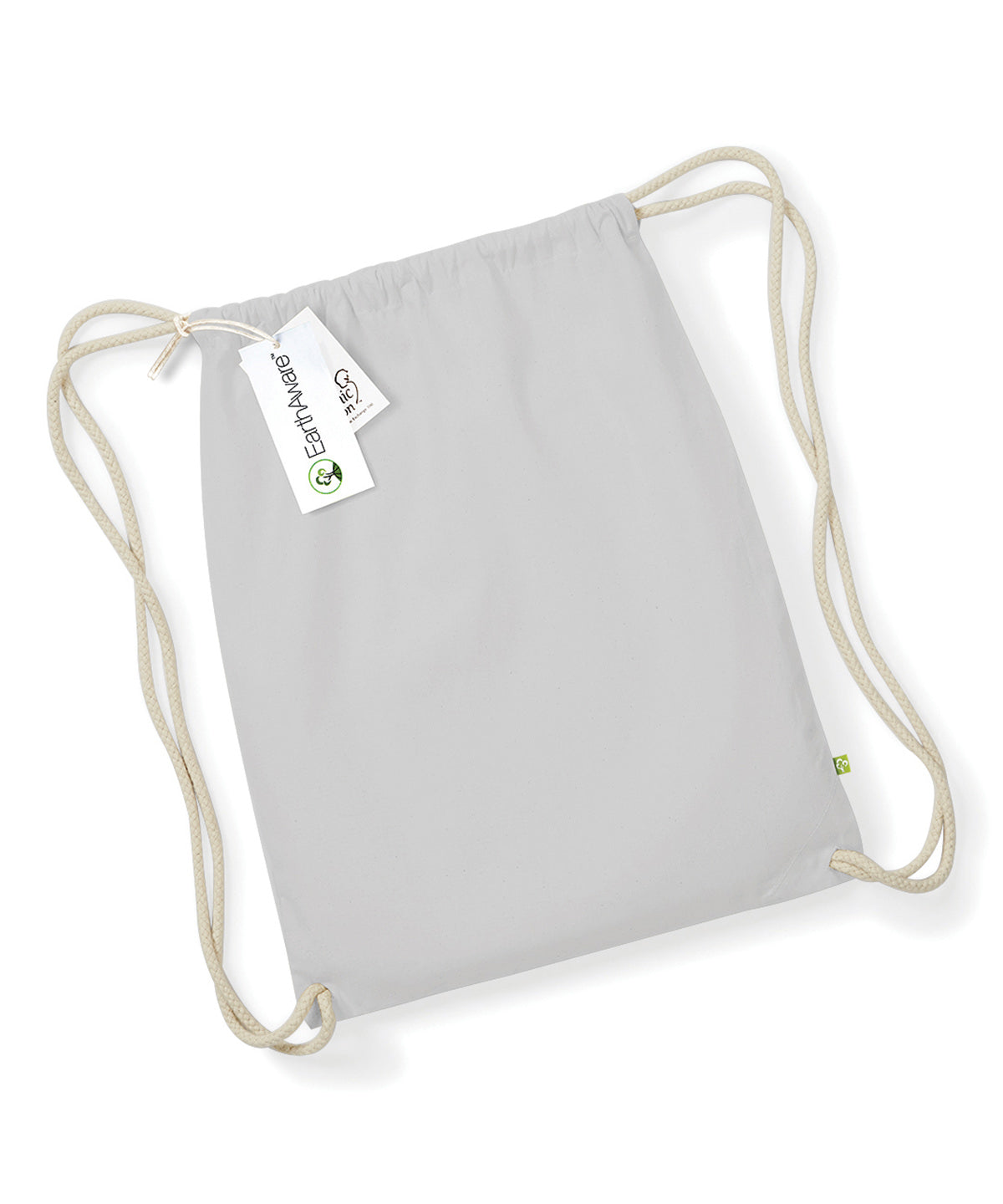 Westford Mill EarthAware Organic Gymsac Bag Premium Quality Unisex Adult Luggage