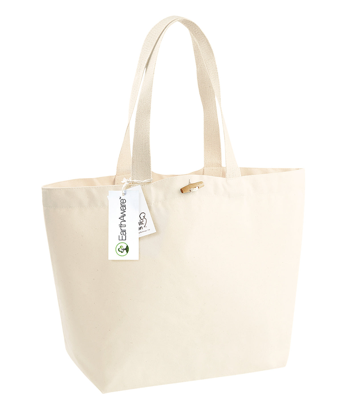 Westford Mill EarthAware Marina Tote Bag Organic Cotton Canvas