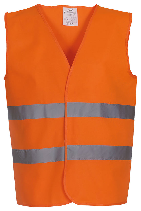 Yoko HiVis 2Band Safety Vest HVW102 Plus Size