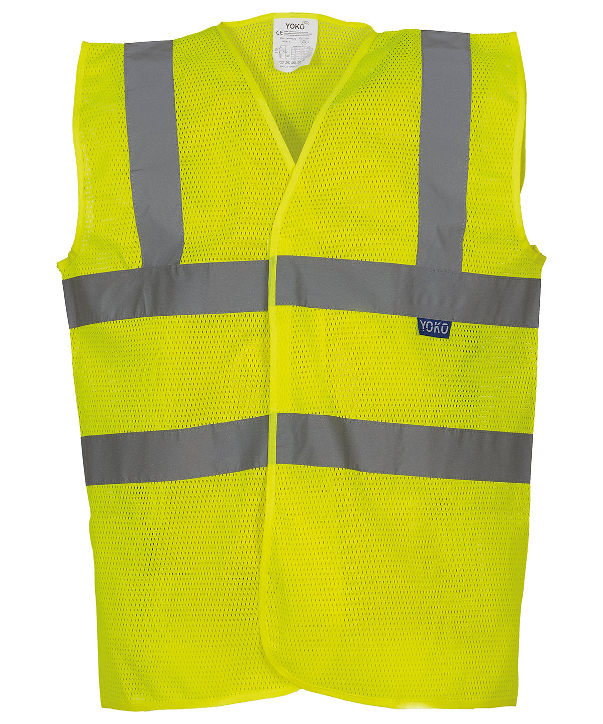 High Visibility Mesh Safety Vest with Reflective Tape