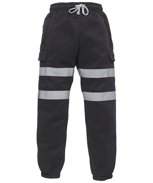 Yoko Hi Vis Safety Jogging Pants with Reflective Tapes