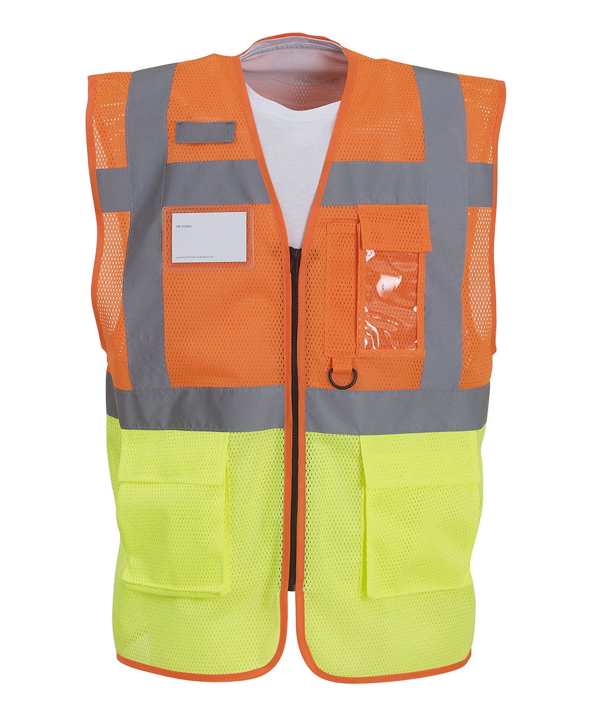 Breathable High Visibility Mesh Executive Waistcoat HVW820