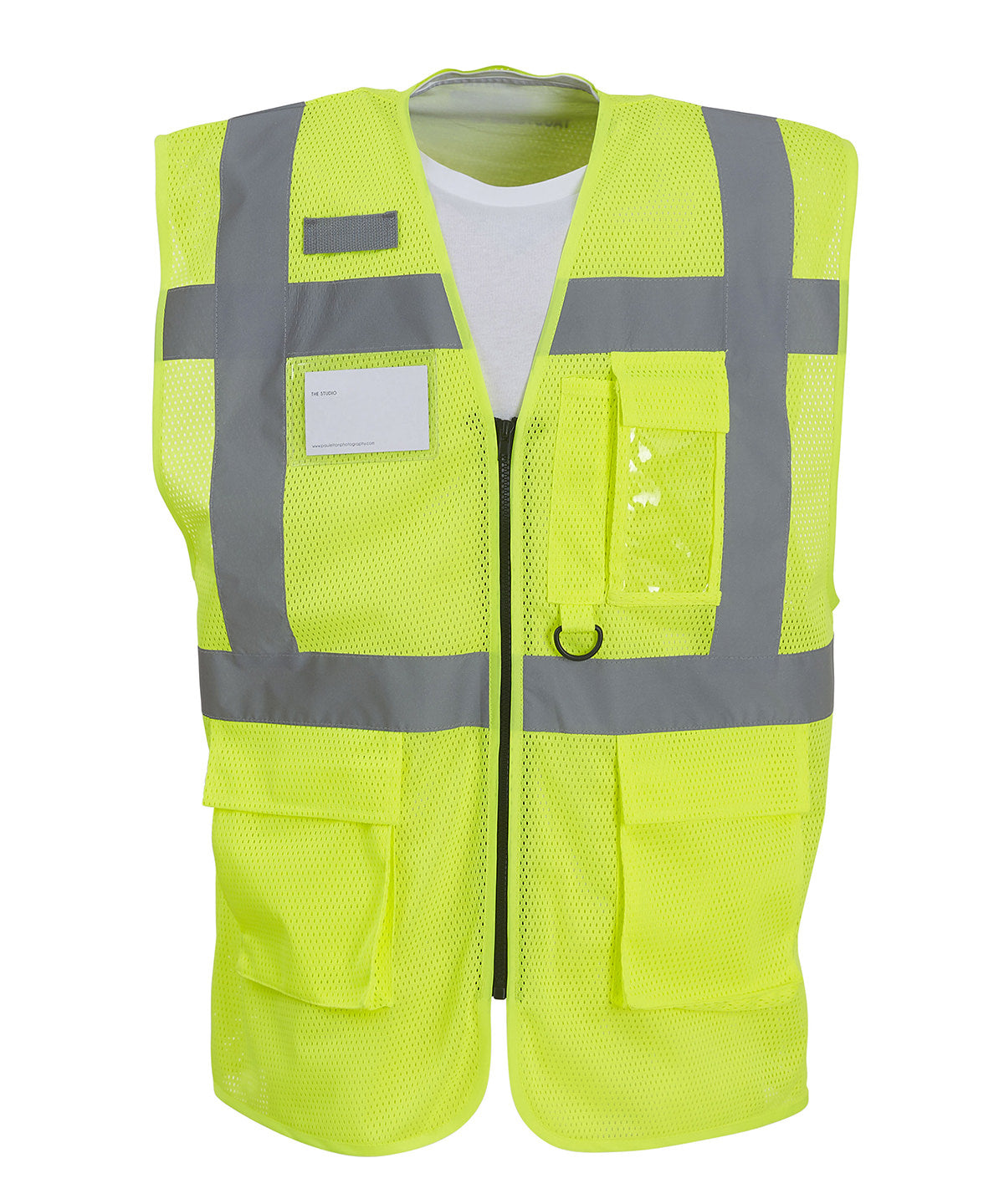 Breathable High Visibility Mesh Executive Waistcoat HVW820