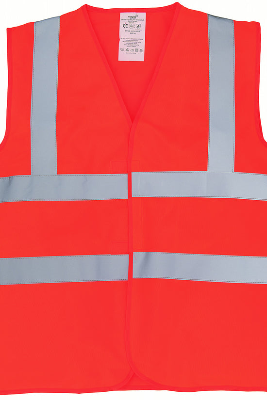 Yoko Flameretardant High Visibility Sleeveless Waistcoat HVW100FR