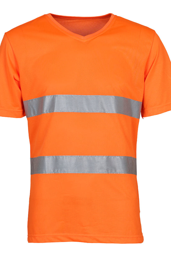 High Visibility Top Cool VNeck Mesh TShirt for Men