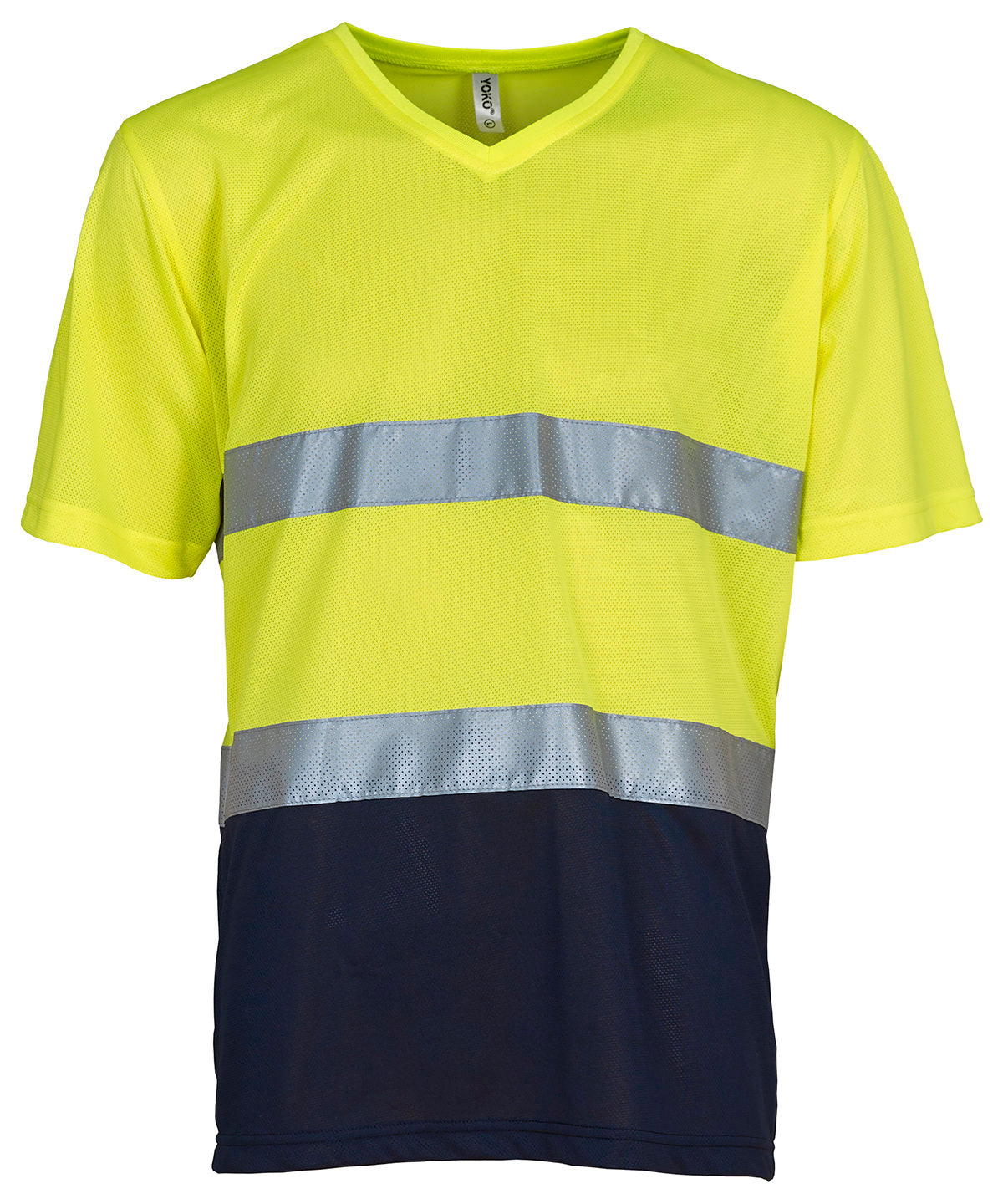 High Visibility Top Cool VNeck Mesh TShirt for Men