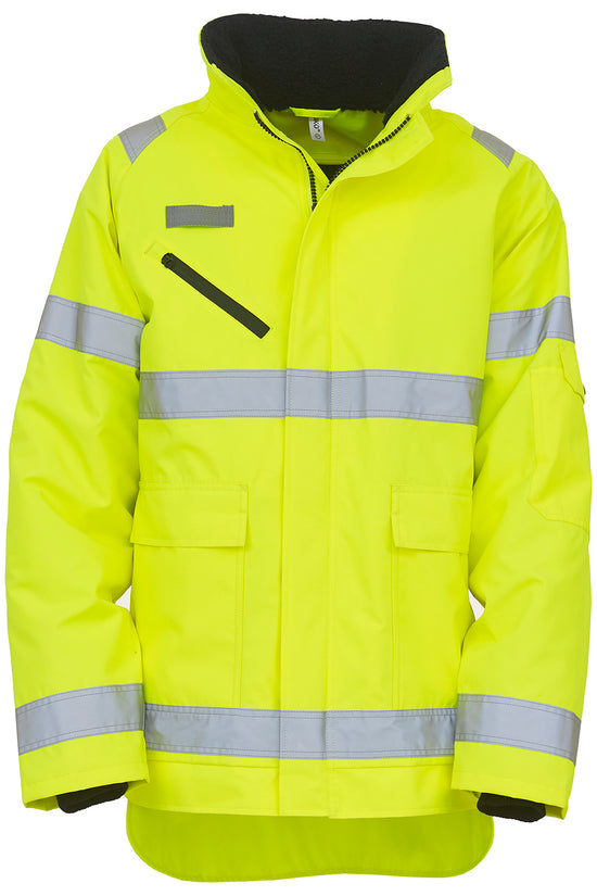 Yoko Fontaine Storm Jacket HVP309 Unisex Safetywear