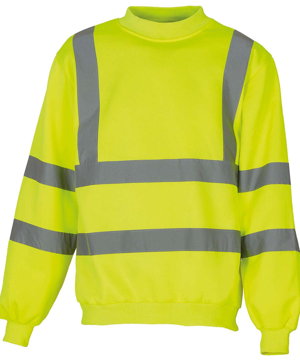 High Visibility Reflective Sweatshirt with AntiPill Fleece