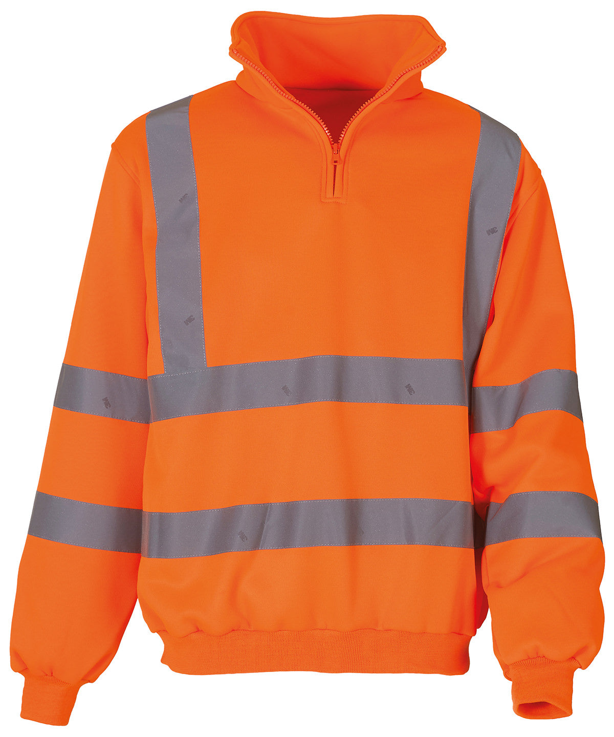 Yoko Hivis Zip Sweatshirt High Visibility Safetywear for Men