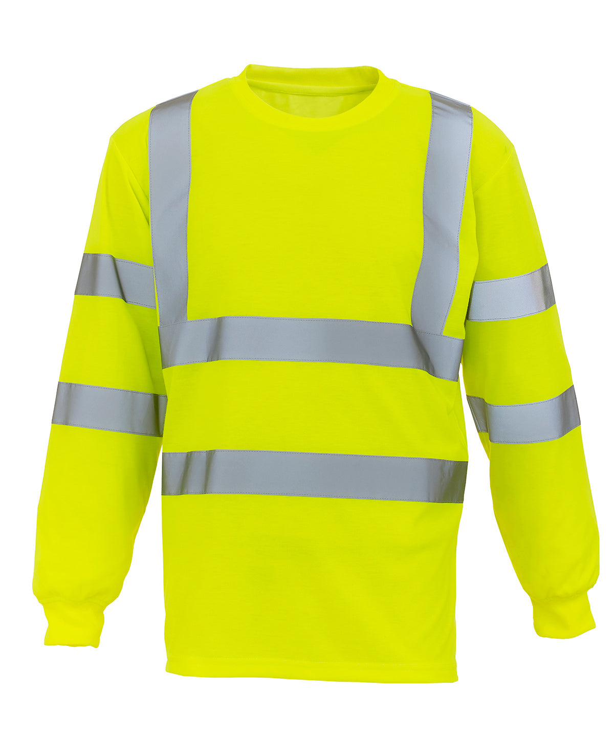 Yoko HiVis Long Sleeve TShirt HVJ420 Class 3 Safetywear for Men