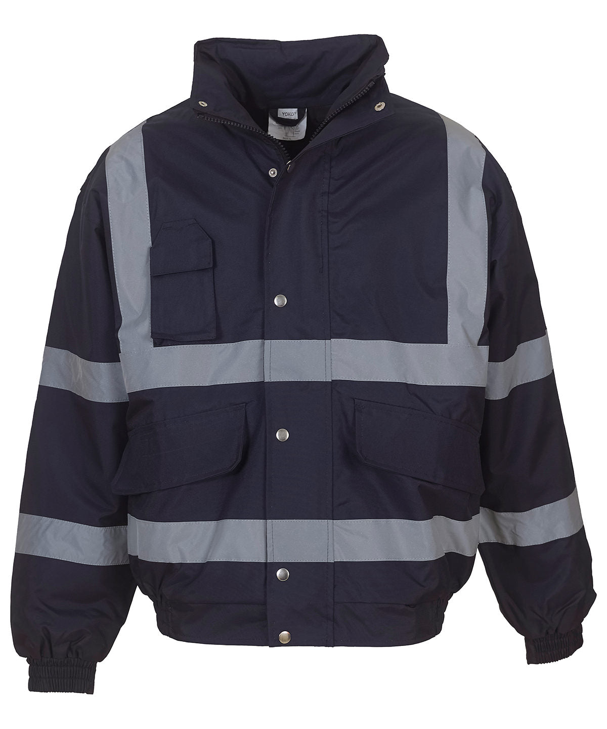 Yoko HiVis Classic Bomber Jacket HVP211 for Safetywear
