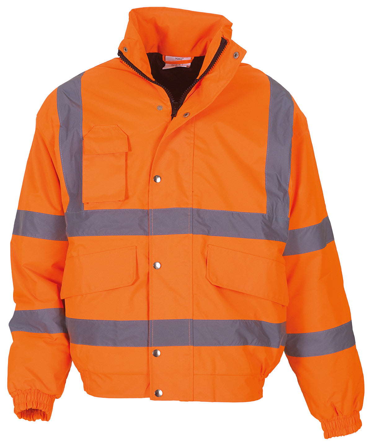 Yoko HiVis Classic Bomber Jacket HVP211 for Safetywear