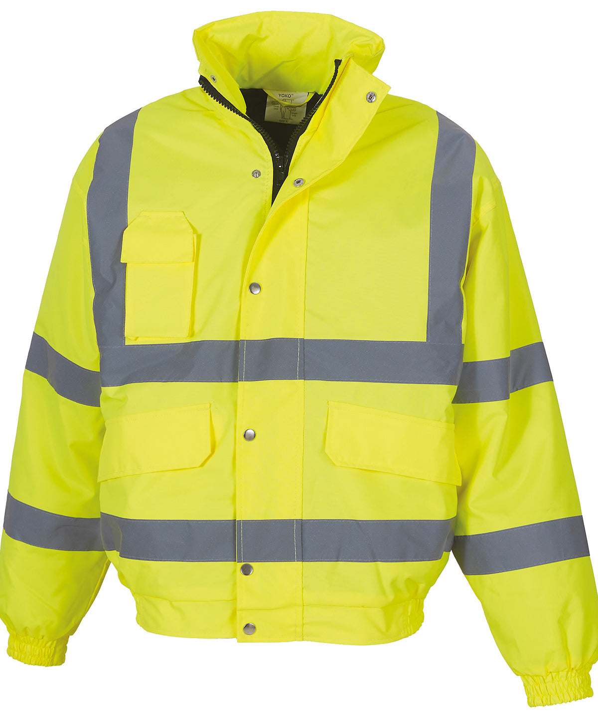 Yoko HiVis Classic Bomber Jacket HVP211 for Safetywear