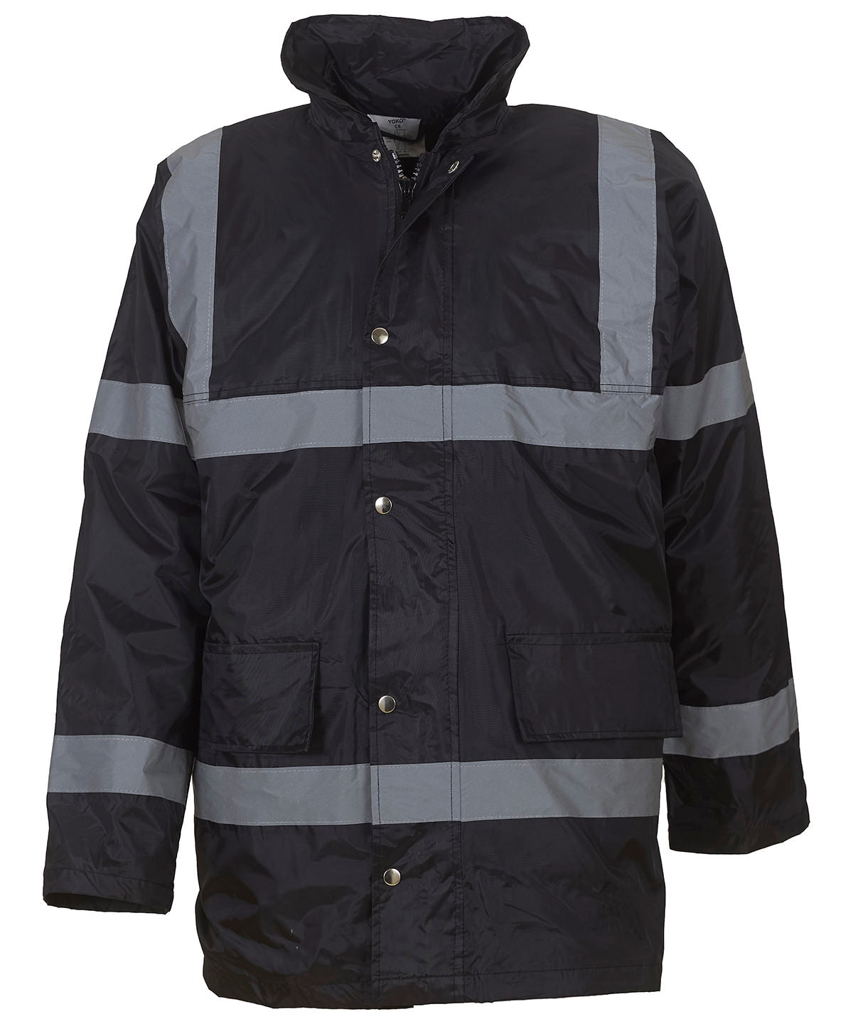 Yoko Hivis Security Jacket Waterproof Windproof Enhanced Visibility
