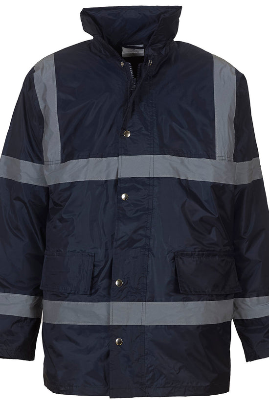 Yoko Hivis Security Jacket Waterproof Windproof Enhanced Visibility
