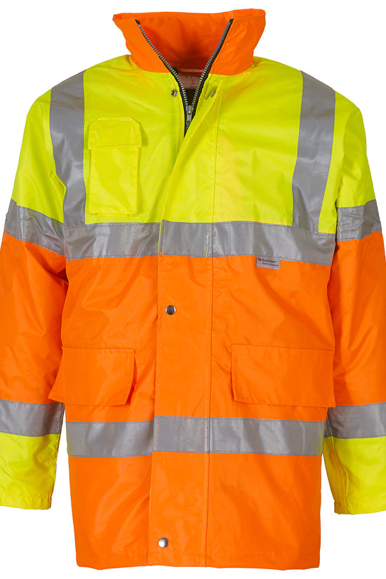 Yoko HiVis Contrast Safety Jacket HVP303
