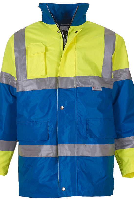 Yoko HiVis Contrast Safety Jacket HVP303