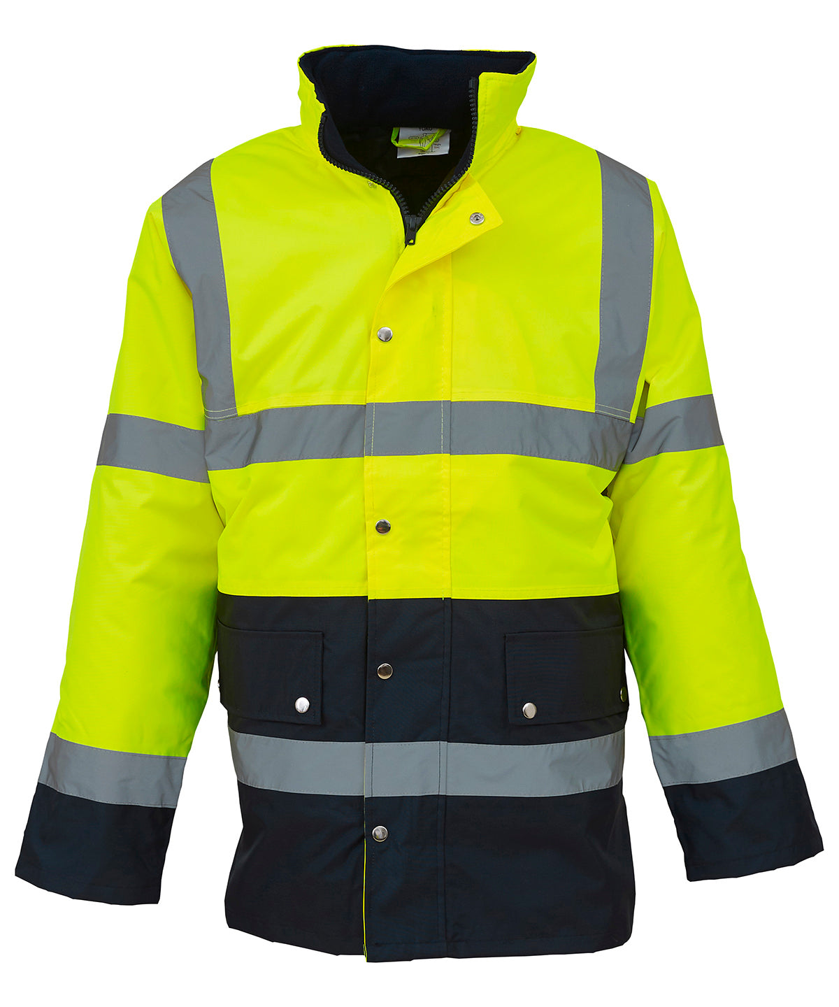 Yoko Hi Vis TwoTone Motorway Safety Jacket