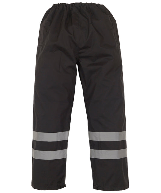 Yoko Hivis Waterproof Overtrousers High Visibility Safetywear for Men