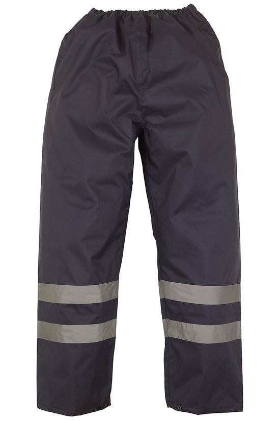 Yoko Hivis Waterproof Overtrousers High Visibility Safetywear for Men