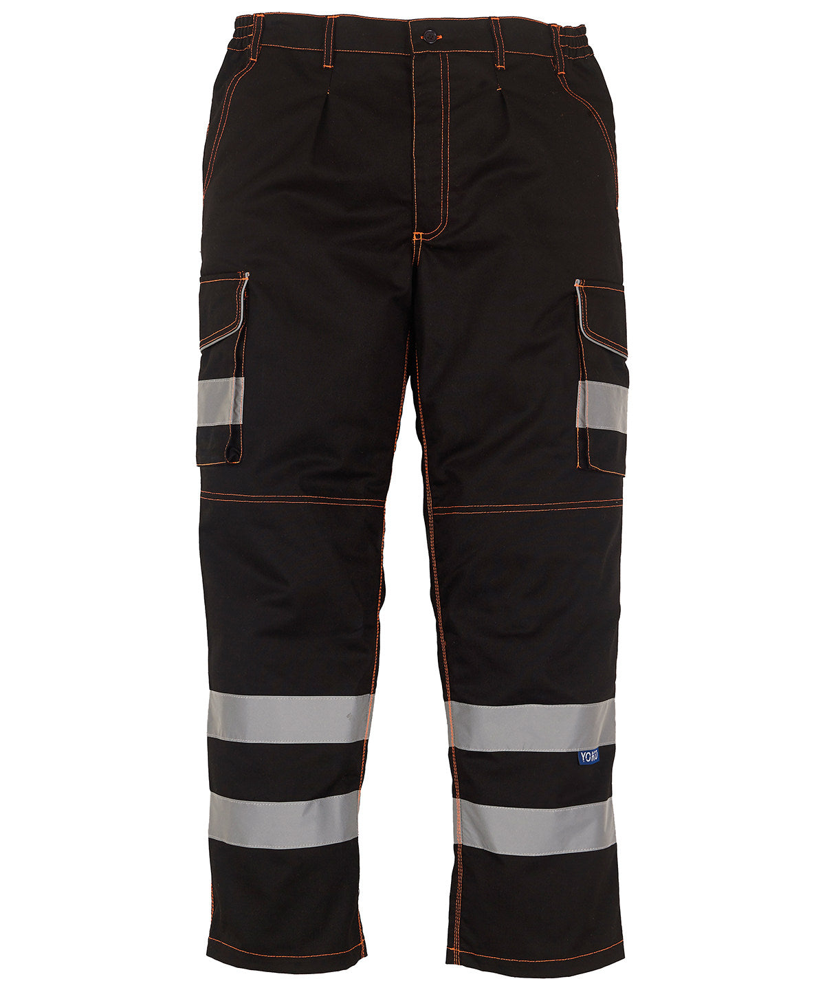 Yoko Hivis Cargo Trousers with Knee Pad Pockets