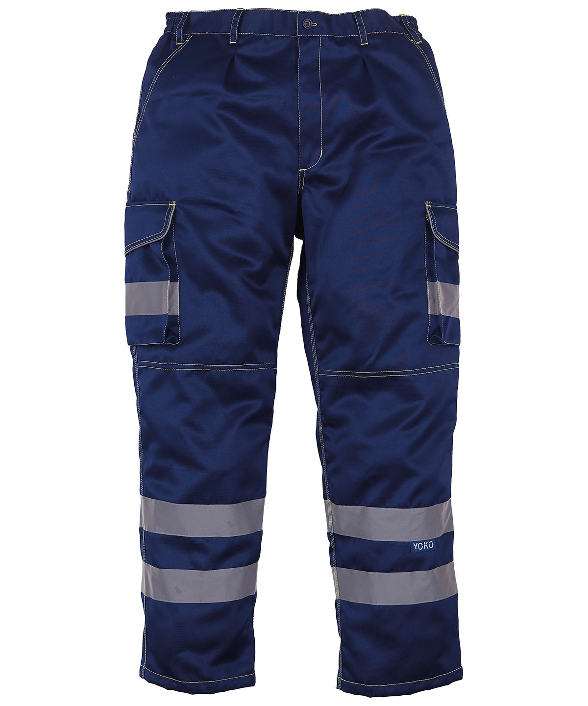 Yoko Hivis Cargo Trousers with Knee Pad Pockets