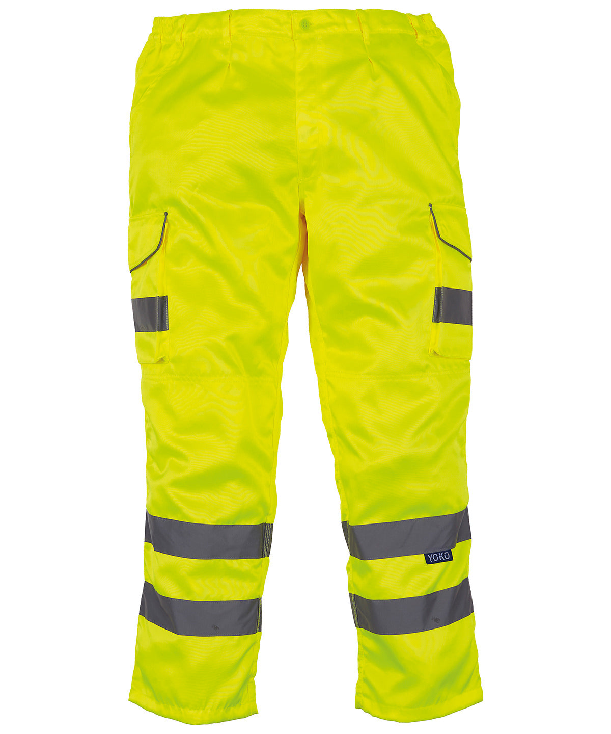 Yoko Hivis Cargo Trousers with Knee Pad Pockets