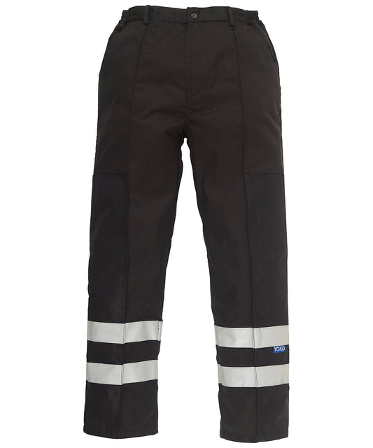 Reflective Polycotton Ballistic Trousers for Male Safety