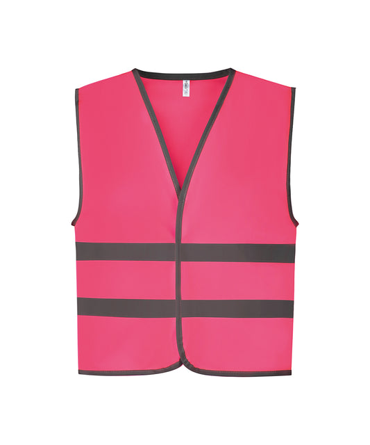 Yoko Kids Reflective Border Waistcoat HVW102CH Safety Vests