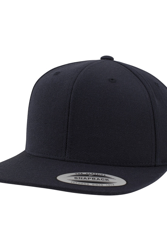 Yupoong Premium Classic Snapback Wool Blend Cap